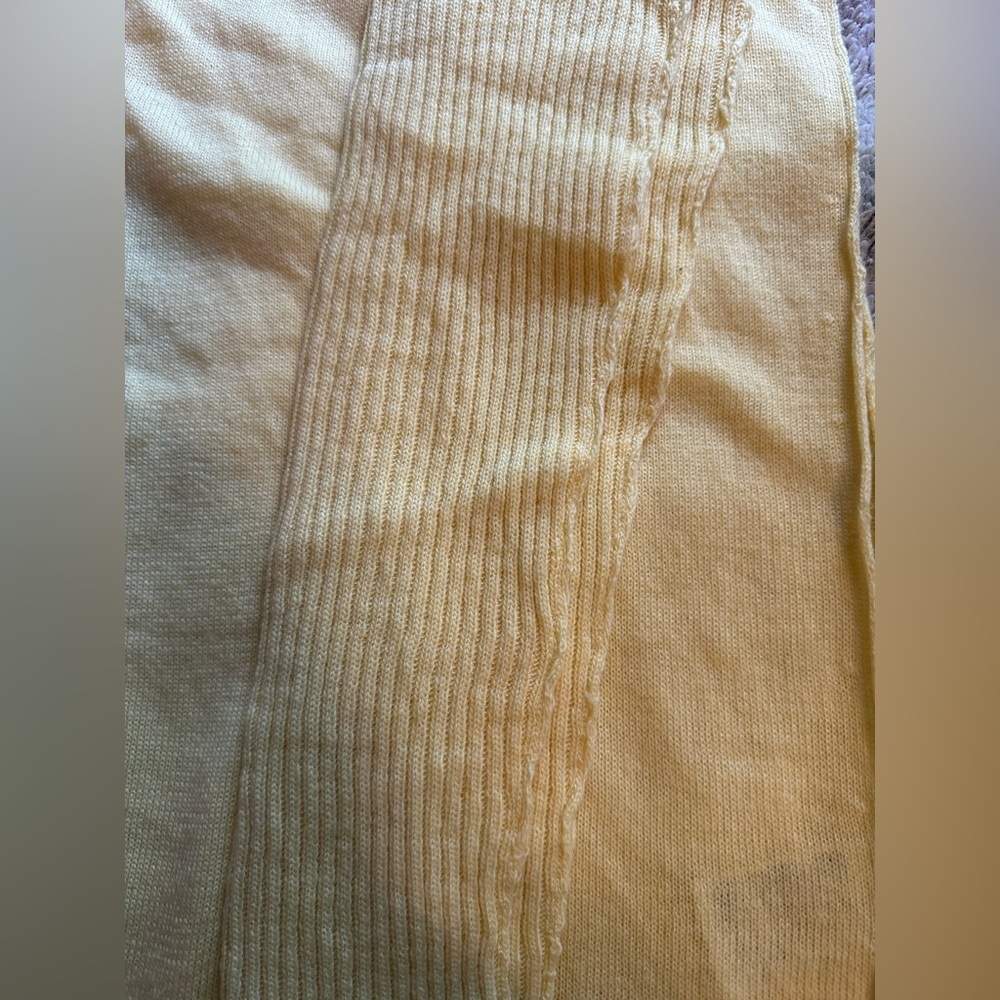 INC International Concepts‎ Yellow V-Neck Sweater - Picture 5 of 8